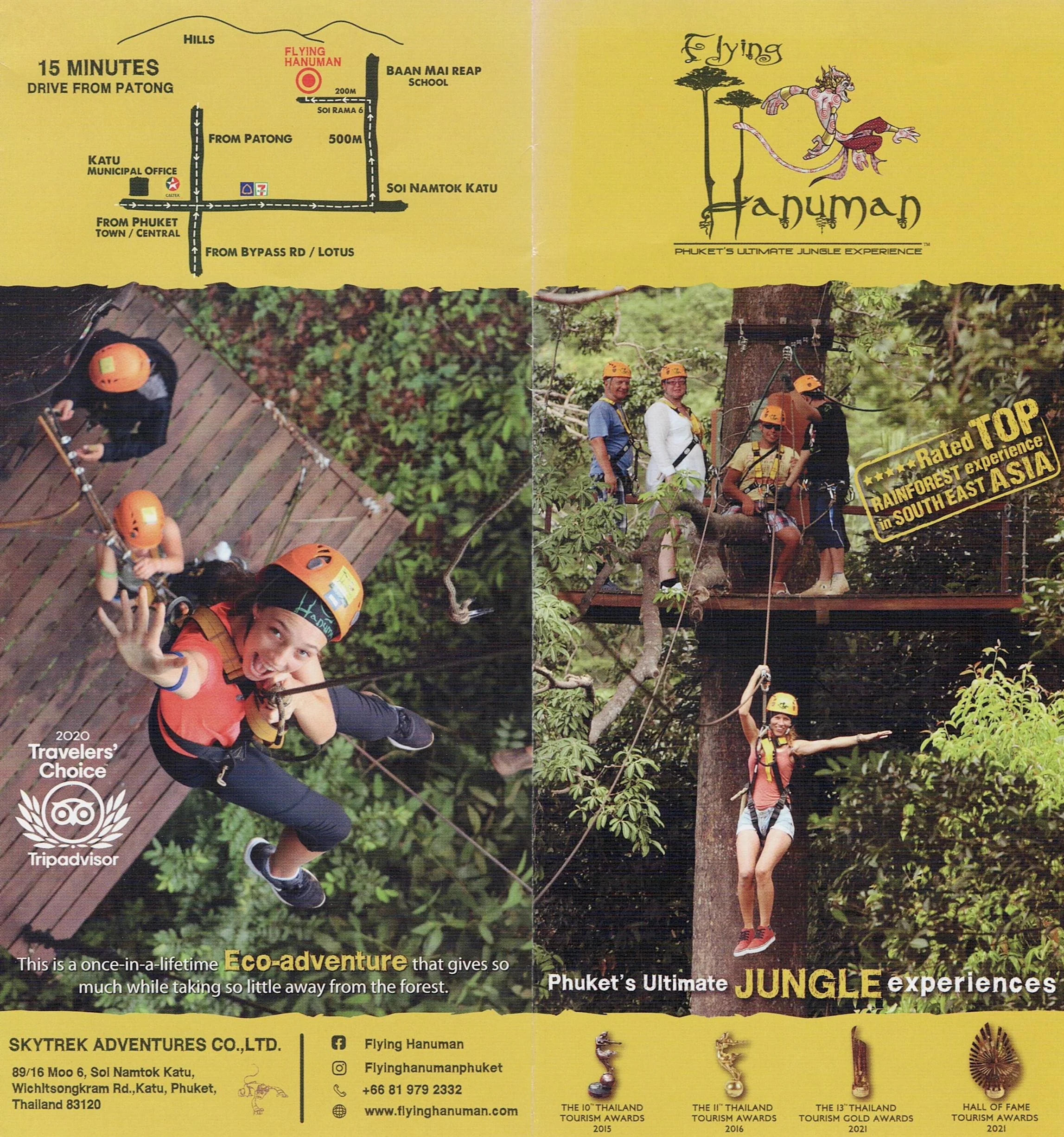 Phuket Jungle Ziplines Eco-Adventures