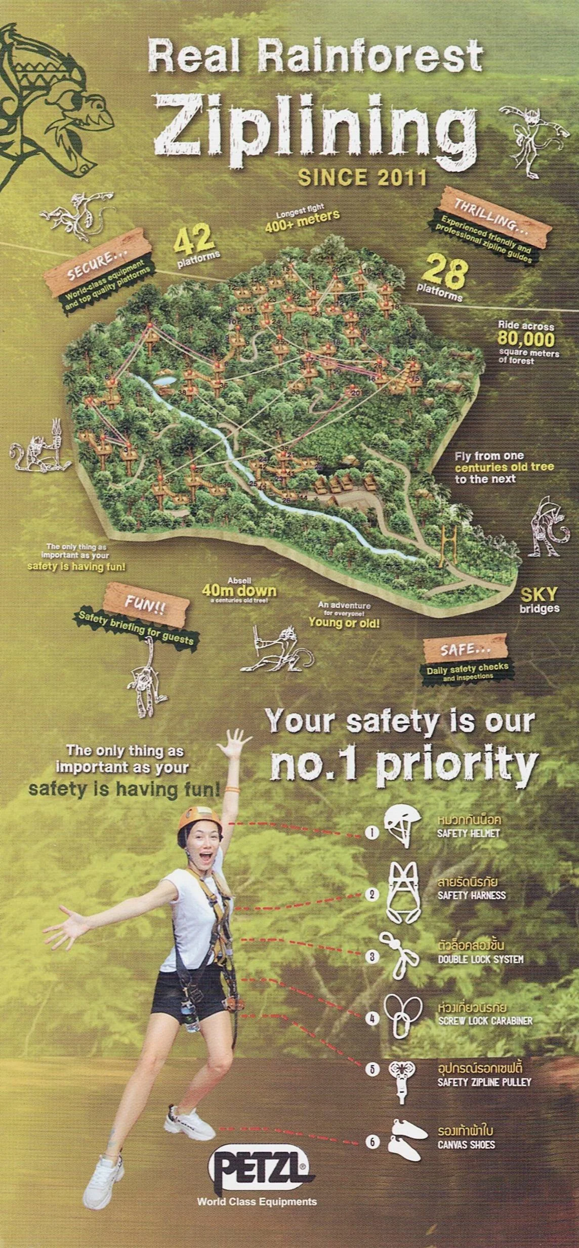 Phuket Jungle Ziplines Eco-Adventures