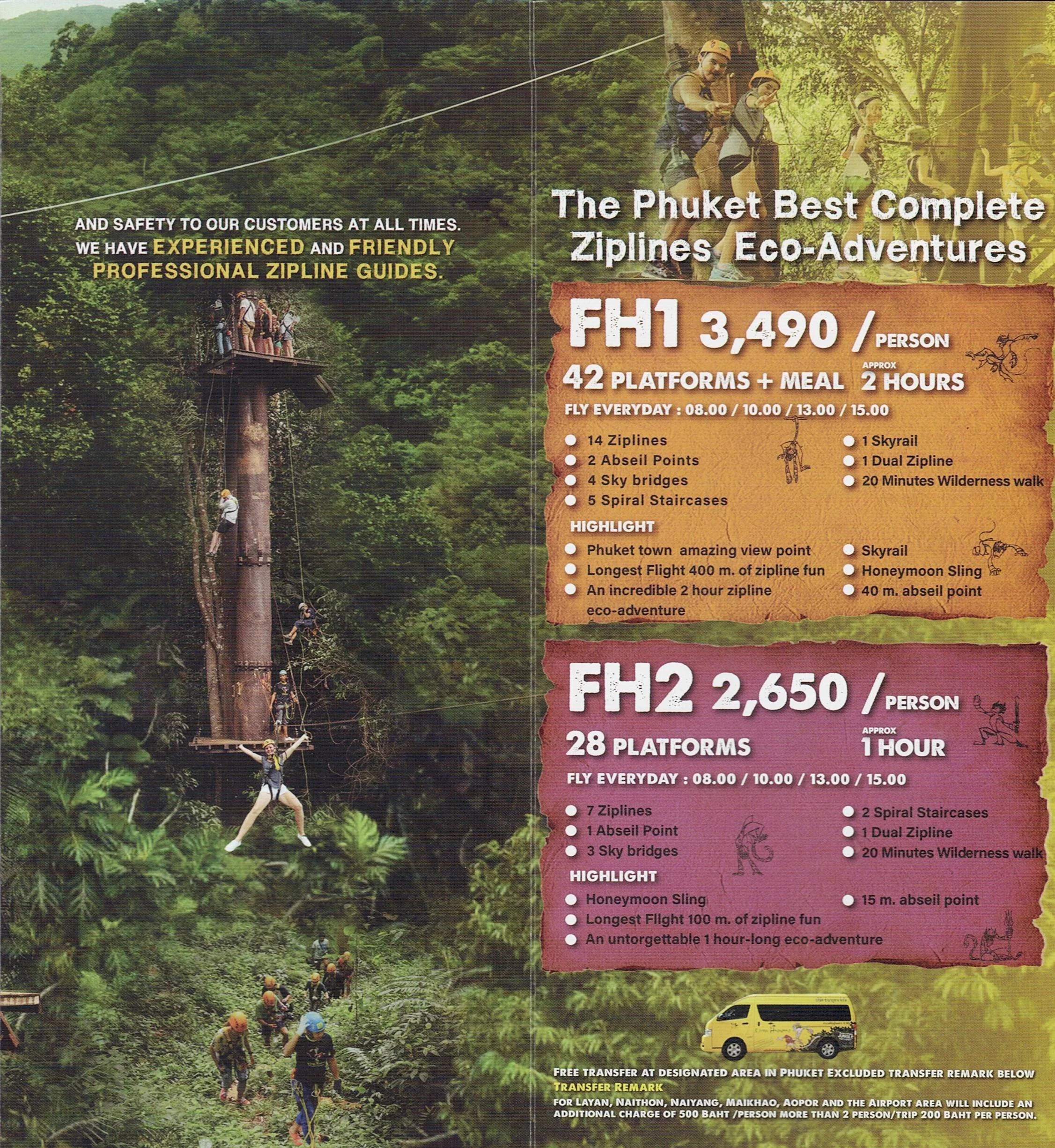 Phuket Jungle Ziplines Eco-Adventures