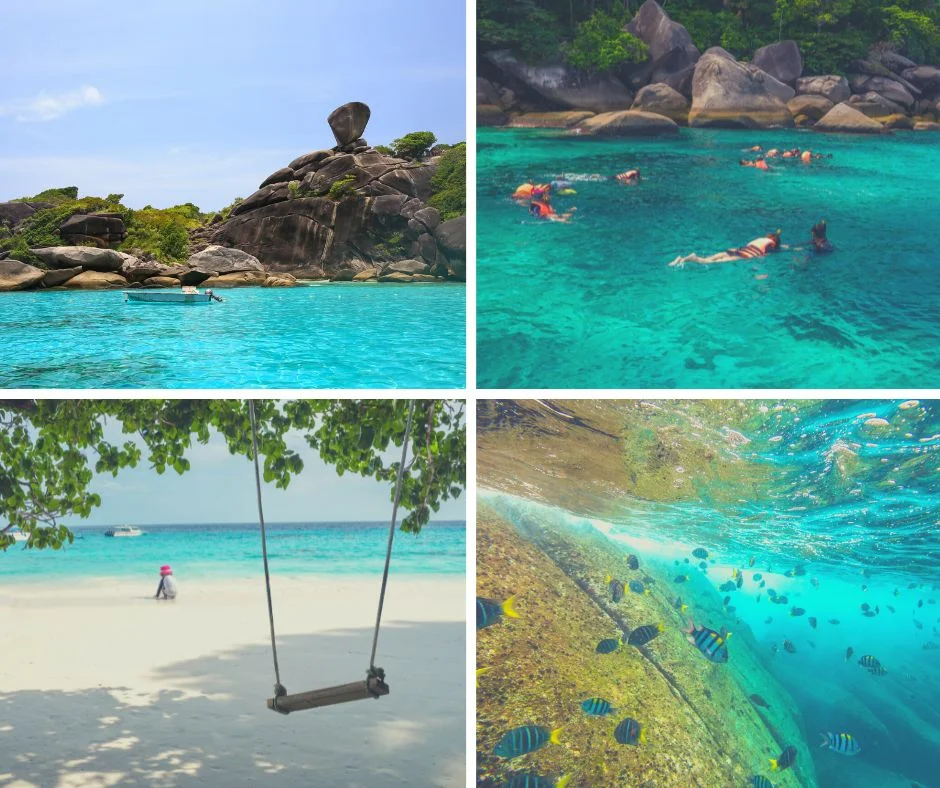 Similan Island One Day Trip by speedboat