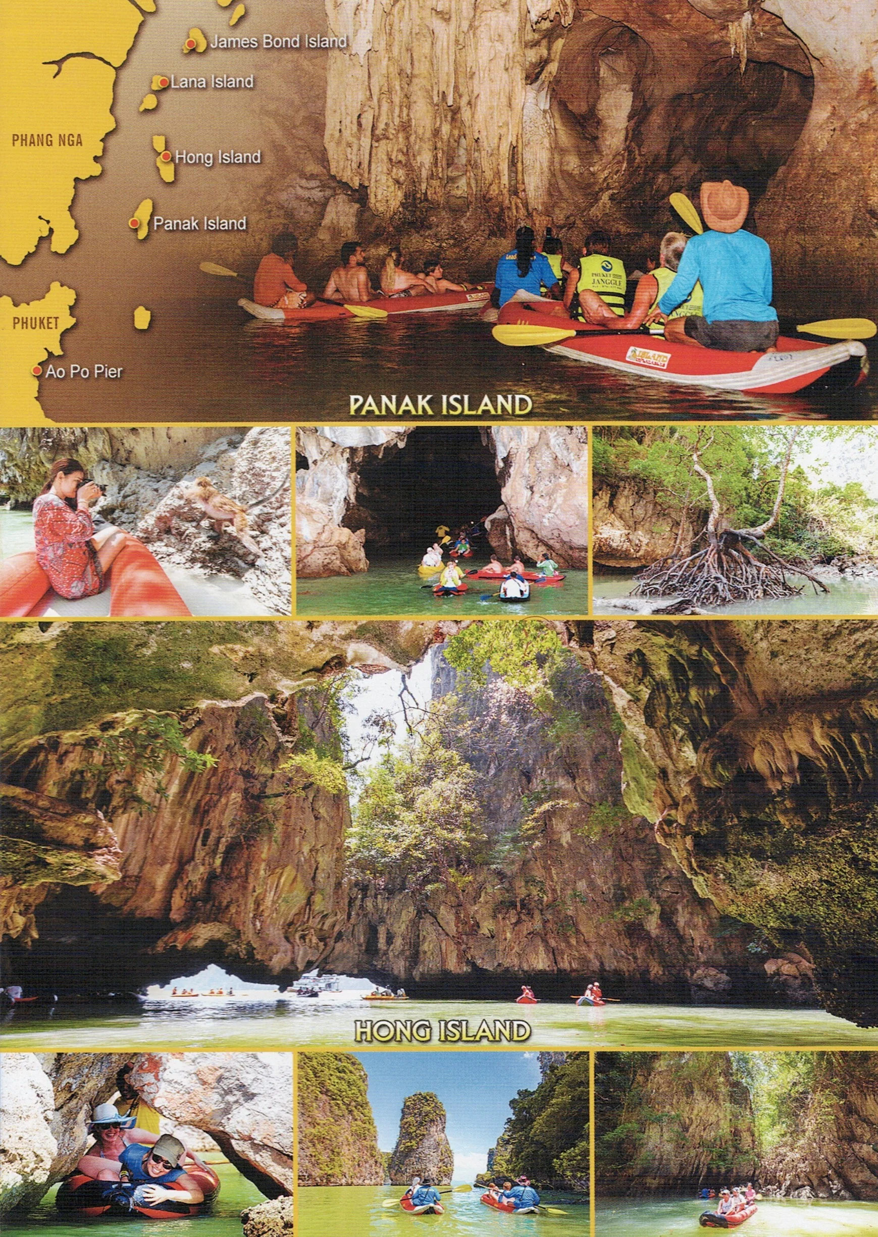 Full Day Trip Canoeing James Bond Island (Hong Island , Panak Island) By Big boat