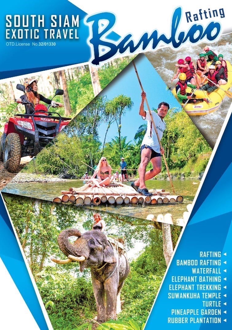 Full Day Trip Bamboo rafting Phang Nga